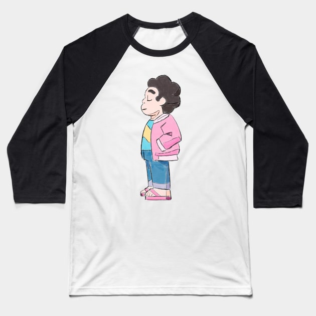 Steven Universe Baseball T-Shirt by Ashedgreg